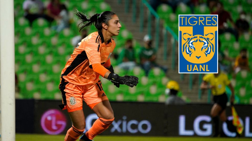 Itzel González se une al equipo para defender la portería auriazul.