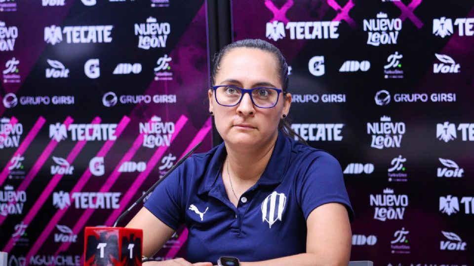 La directora técnica de Rayadas, Amelia Valverde.