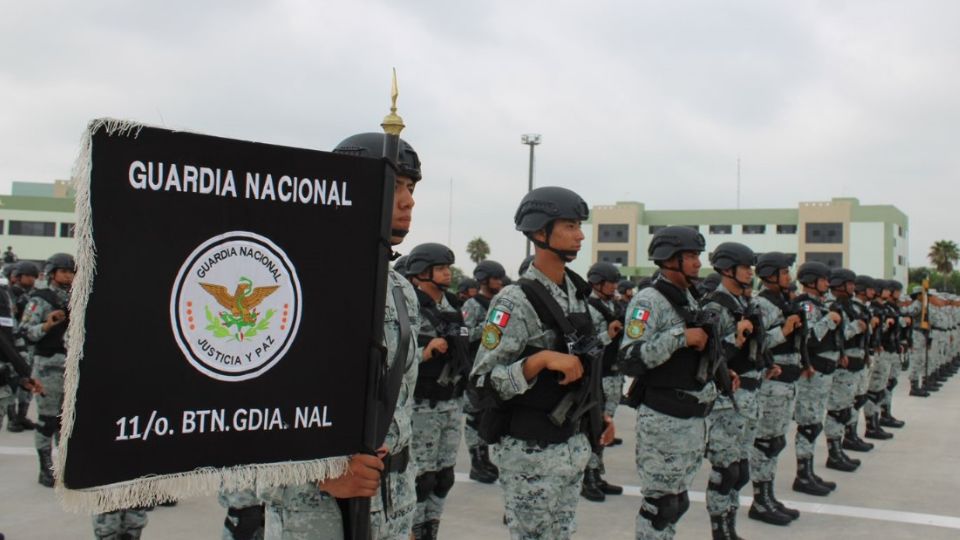 Elementos de la Guardia Nacional