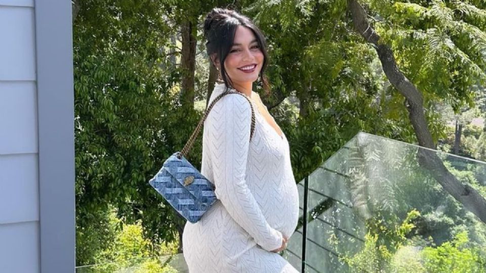 Vanessa Hudgens durante su embarazos.