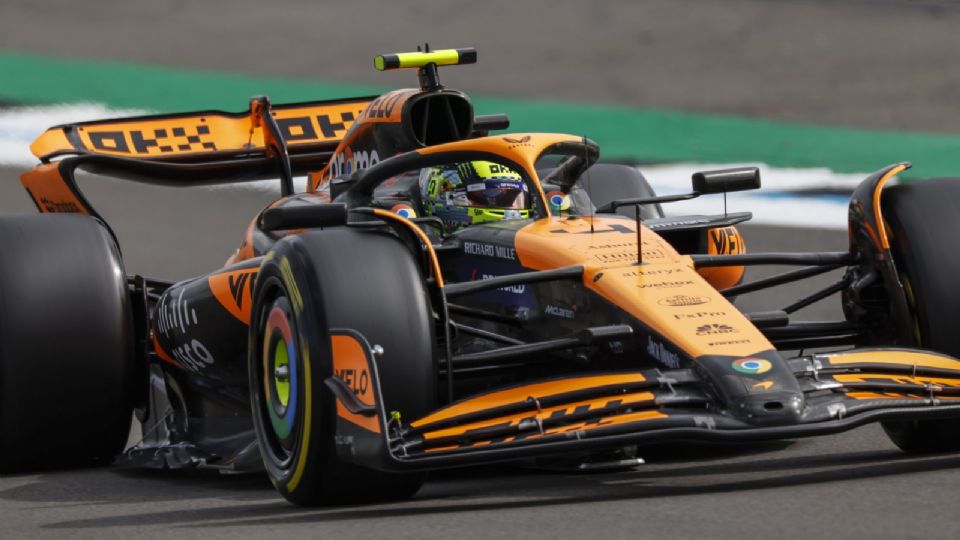 Norris domina los entrenamientos libres en Silverstone y busca la victoria ante Verstappen