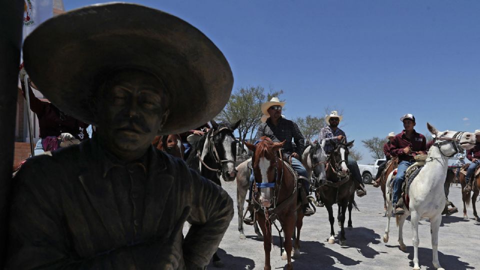 Arranca la Gran Cabalgata Villista en Cd. Juárez.