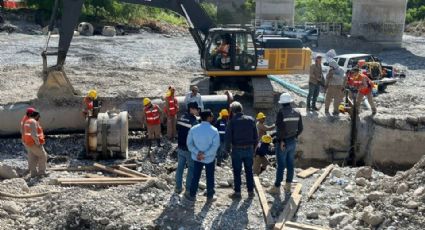 Reubicarán tubería de La Huasteca fuera del río Santa Catarina