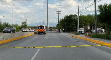 Mueren dos policías de Escobedo tras volcar patrulla al fondo del río Pesquería