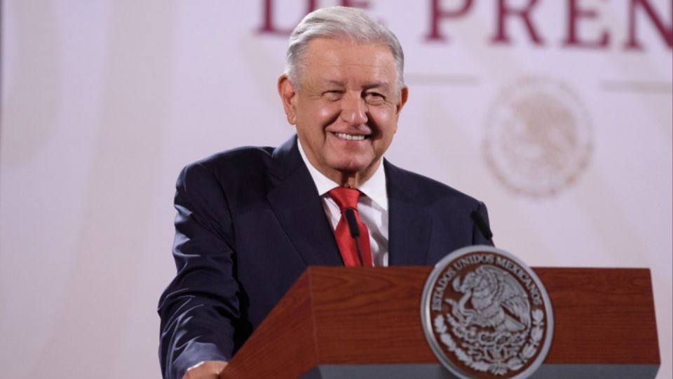 Andrés Manuel López Obrador en conferencia de prensa