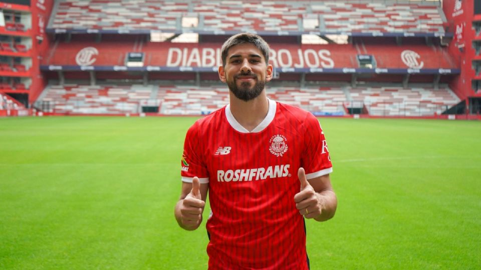 Bruno Méndez llega para reforzar al Toluca.