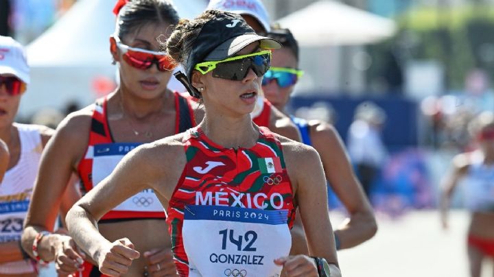 París 2024: Alegna González cerca del podio en la marcha de 20 km