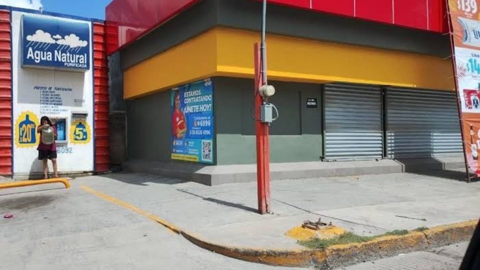 Oxxo en Tamaulipas cerrado.