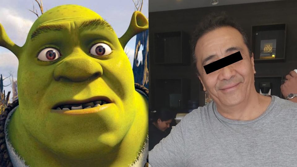 'Shrek', personaje que dobló al español latino Alfonso Obregón.