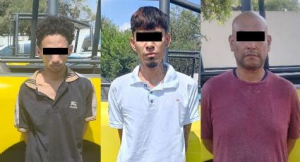 Detiene a 3 hombres por poseer 44 paquetes con droga en Monterrey