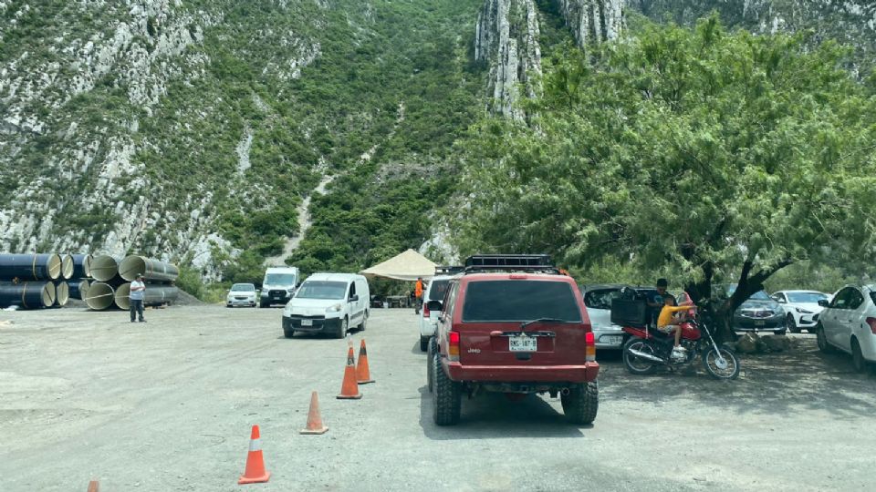 Visitantes en La Huasteca.