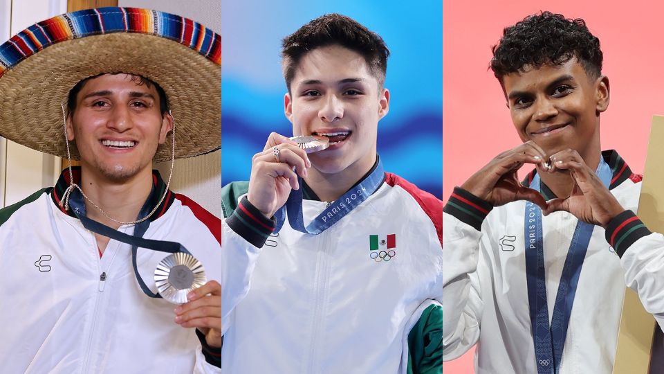 Atletas mexicanos ganadores de medalla olímpica