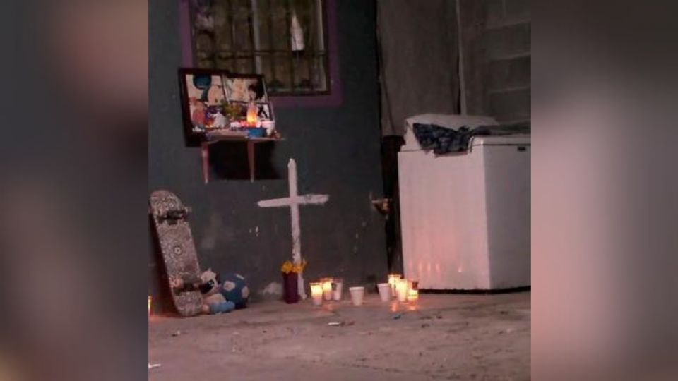 Altar para los menores de edad que murieron por la picadura de una garrapata.