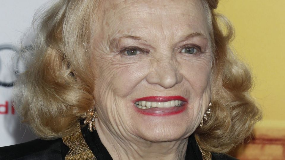 La actriz Gena Rowlands durante el preestreno mundial de su película 'Frente al Mar' en Hollywood