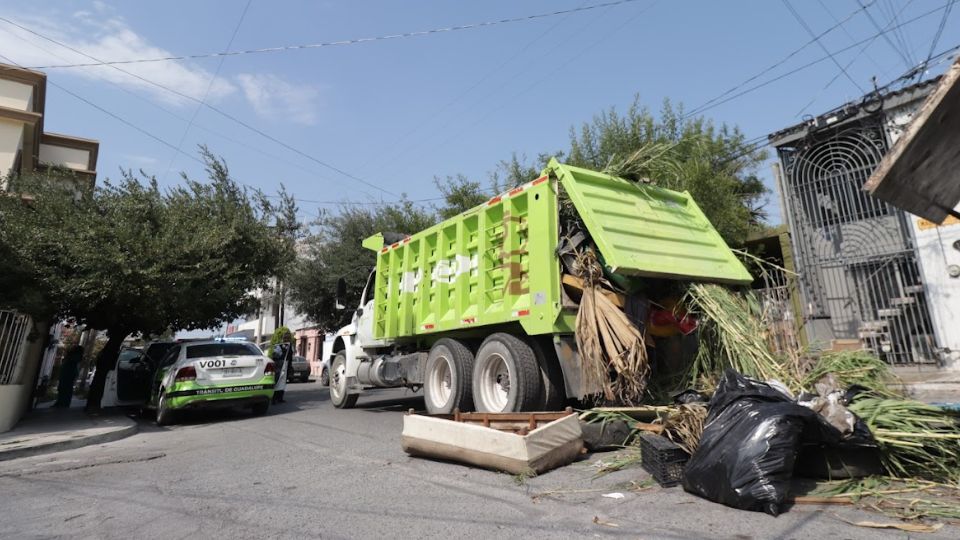 Camión recolector de basura