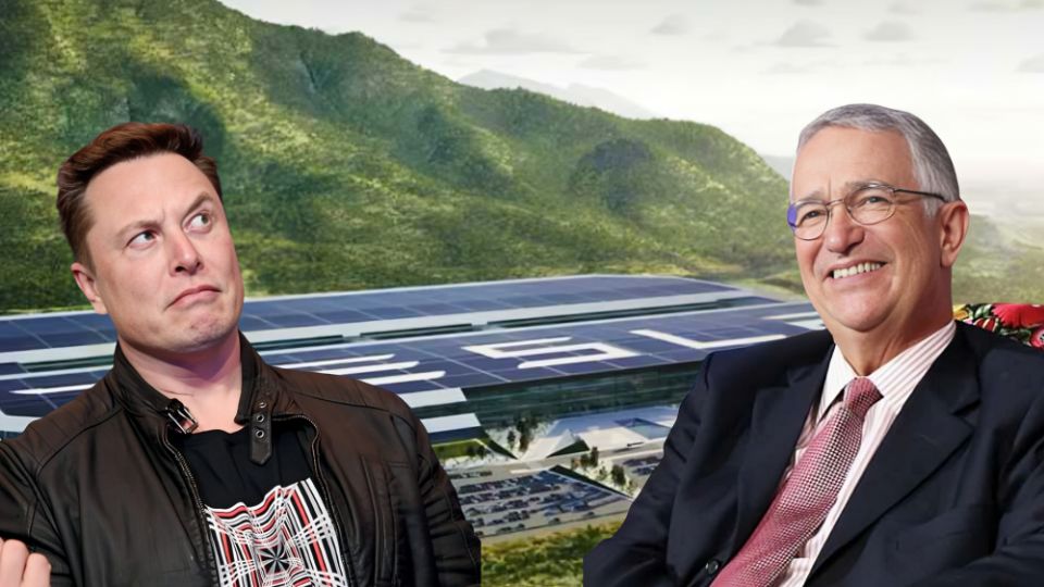 Ricardo Salinas se burló luego de que Tesla detuvo temporalmente la construcción de una planta en Santa Catarina