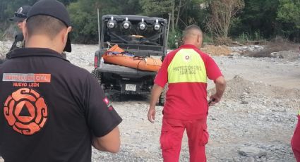 Muere hombre tras ser arrastrado por la corriente de la Cola de Caballo en Santiago, NL