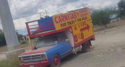 Abandonan cabeza humana sobre camioneta en Pesquería