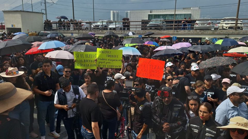 Trabajadores del Poder Judicial en Monterrey