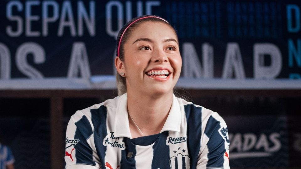 Katty Martínez espera marcar huella en la Champions Cup, tal como lo hiciese Rayados.