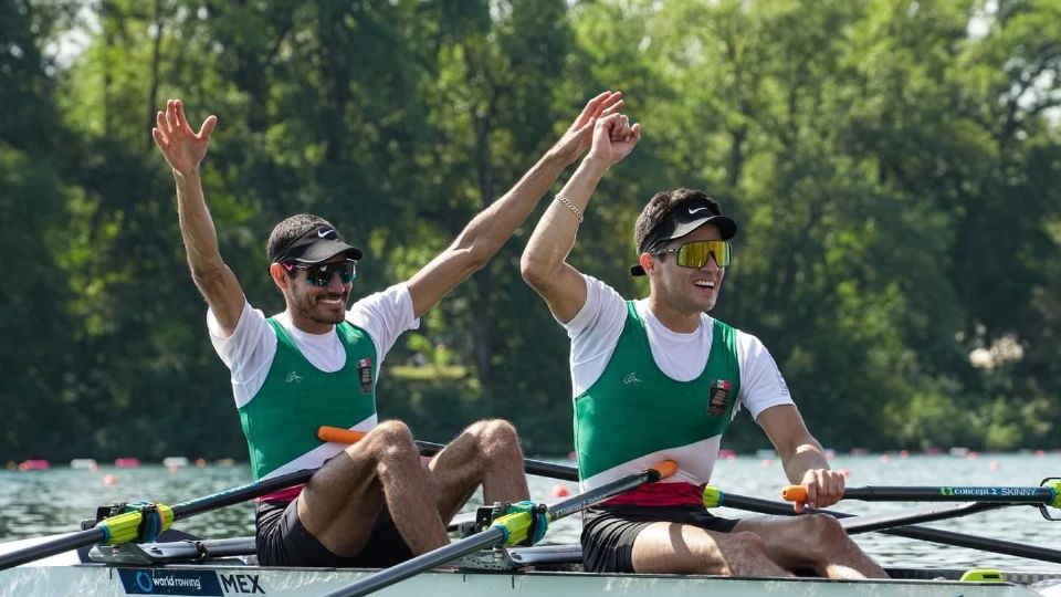 La dupla mexicana, de Miguel Carballo y Alexis López, finalizó en el cuarto lugar de la Final B.