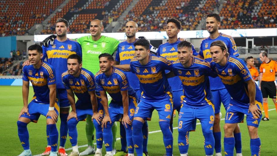 Tigres durante la Leagues Cup 2024.