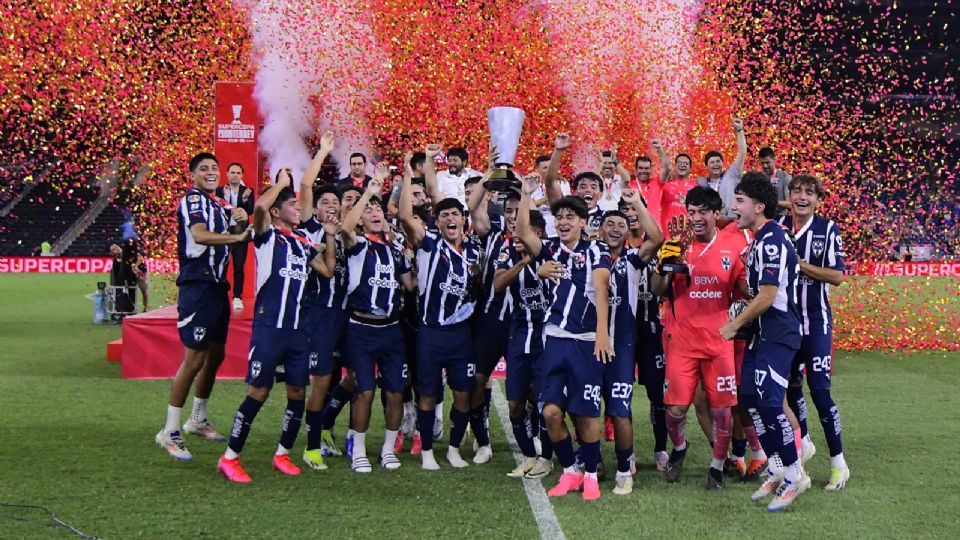 Rayados Sub-19 se corona campeón de la Supercopa Monterrey.