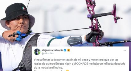 Alejandra Valencia reporta que Conade recortó su beca tras ganar bronce en París 2024