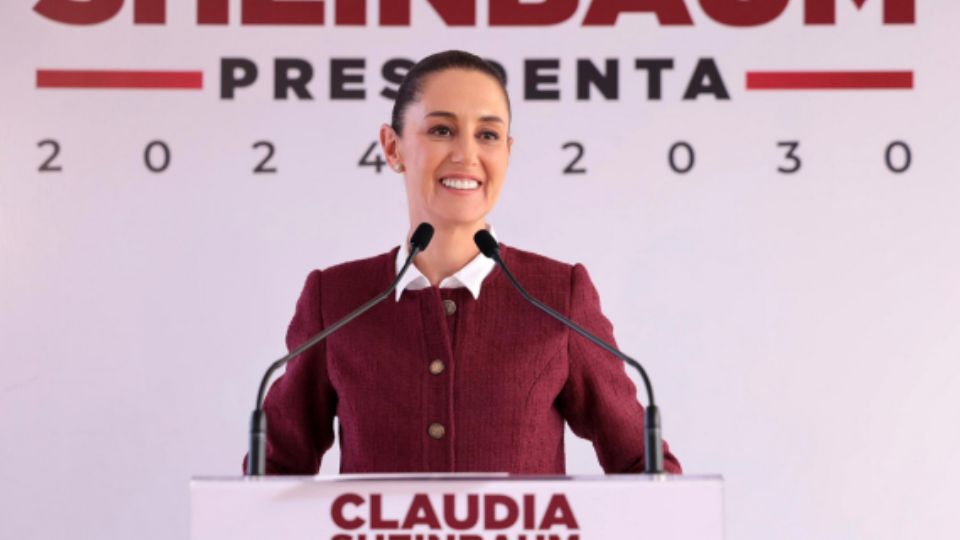 Claudia Sheinbaum, presidenta electa.