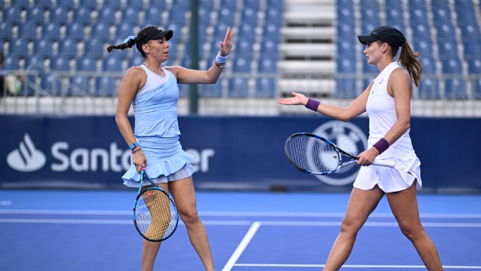 Olmos y Panova a un paso de la final en el Abierto GNP Seguros