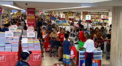 Siguen ‘compras de pánico’ un día antes del regreso a clases