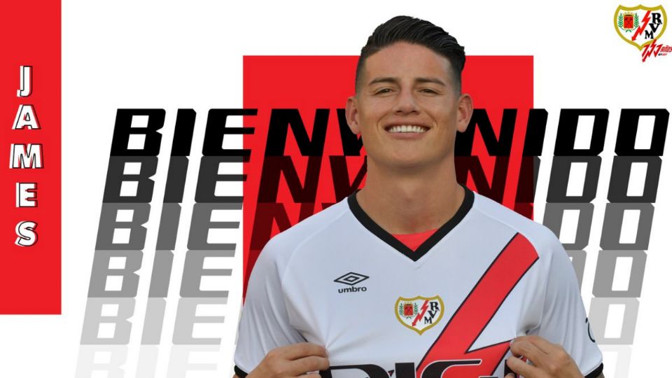 James Rodríguez volverá a La Liga con el Rayo Vallecano.