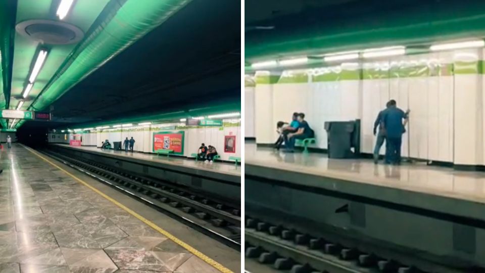 Puerta secreta en el Metro de Monterrey