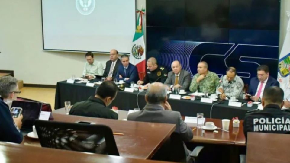 Reunión de seguridad realizada este miércoles en las instalaciones del C5