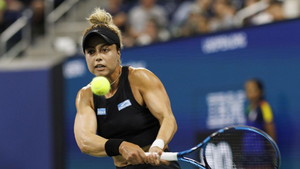 Renata Zarazúa durante el US Open 2024.