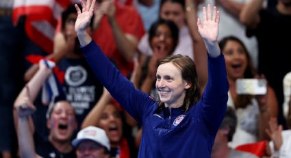 París 2024: Ledecky agiganta su leyenda como la mejor nadadora de todos los tiempos