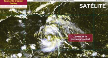 Se forma tormenta tropical Debby en el Golfo de México