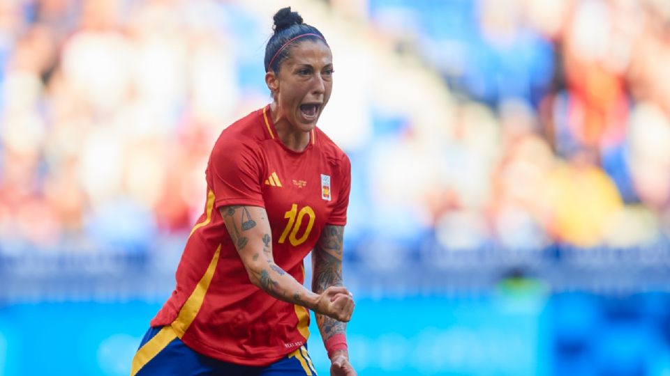 Jenni Hermoso marcó el primer gol de España.