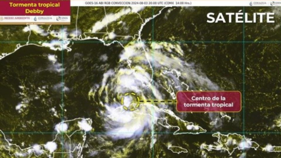 Se forma tormenta tropical Debby en las costas de Florida