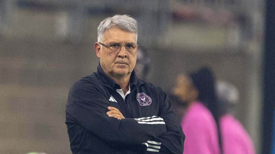 Gerardo Martino durante el partido entre Inter Miami y Tigres