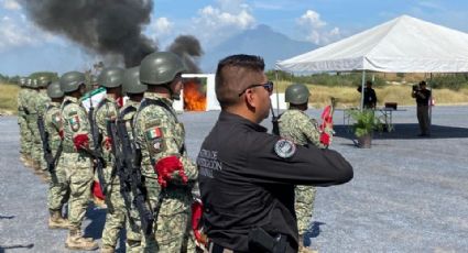 Incineran más de 260 kilos de diversos narcóticos en la Séptima Zona Militar