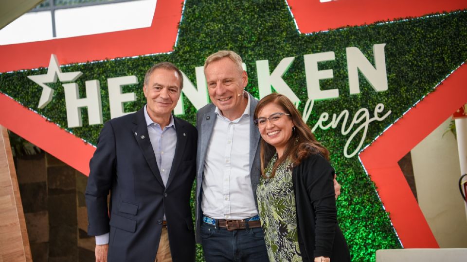 Guillaume Duverdier, CEO de HEINEKEN México encabezó el evento.