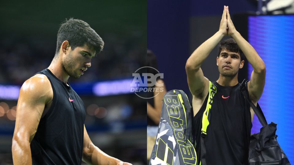 Carlos Alcaraz se aleja de la cima mundial tras eliminación en US Open.