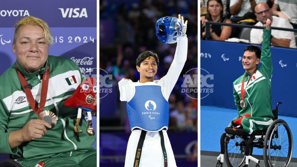 México sumó tres medallas más a su cosecha en Juegos Paralímpicos.