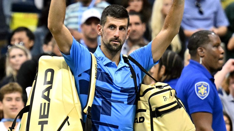 Novak Djokovic se despide del US Open tras ser eliminado en la tercera ronda.