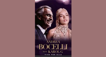 Karol G y Andrea Bocelli presentan nueva versión de ‘Vivo por Ella’