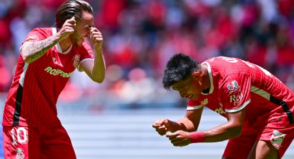 Gallardo no cumplió y festejó su gol a Rayados