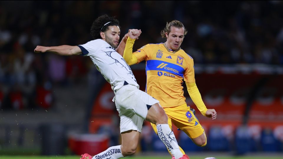 Tigres y Pumas se verán las caras en el Estadio Olímpico Universitario.