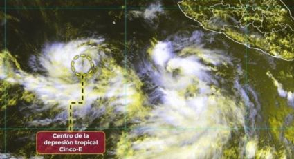 Se forma una nueva depresión tropical en el oceáno Pacífico, ¿Cuál es su trayectoria?