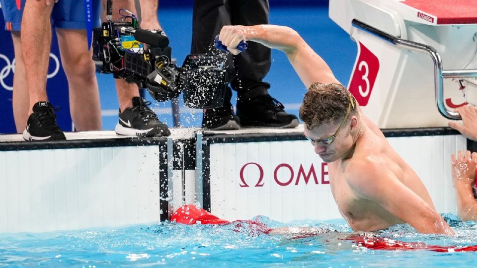 Léon Marchand consiguió 4 oros y un bronce en París 2024.